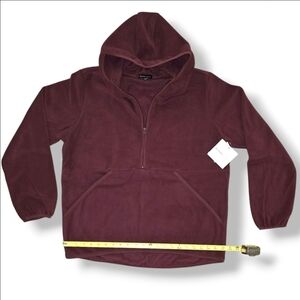 Beyond Yoga - Explorer Half Zip Pullover, Dark Cherry - LG